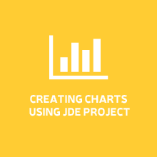 Creating charts using JDE project