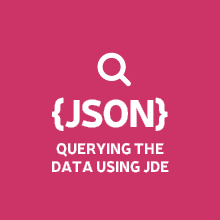 Querying the data using JDE