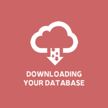 Downloading your database