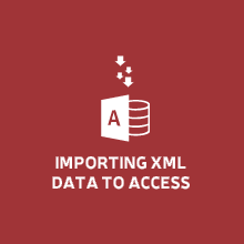 Importing data to local Access database using ED project
