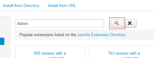 Click the search button